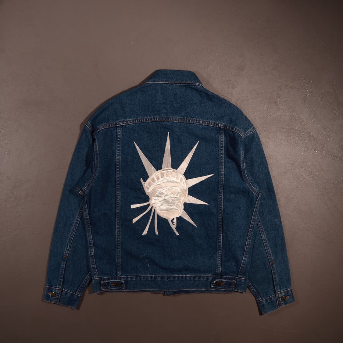 빈티지 USA 데님 자수 자켓 상품이미지5