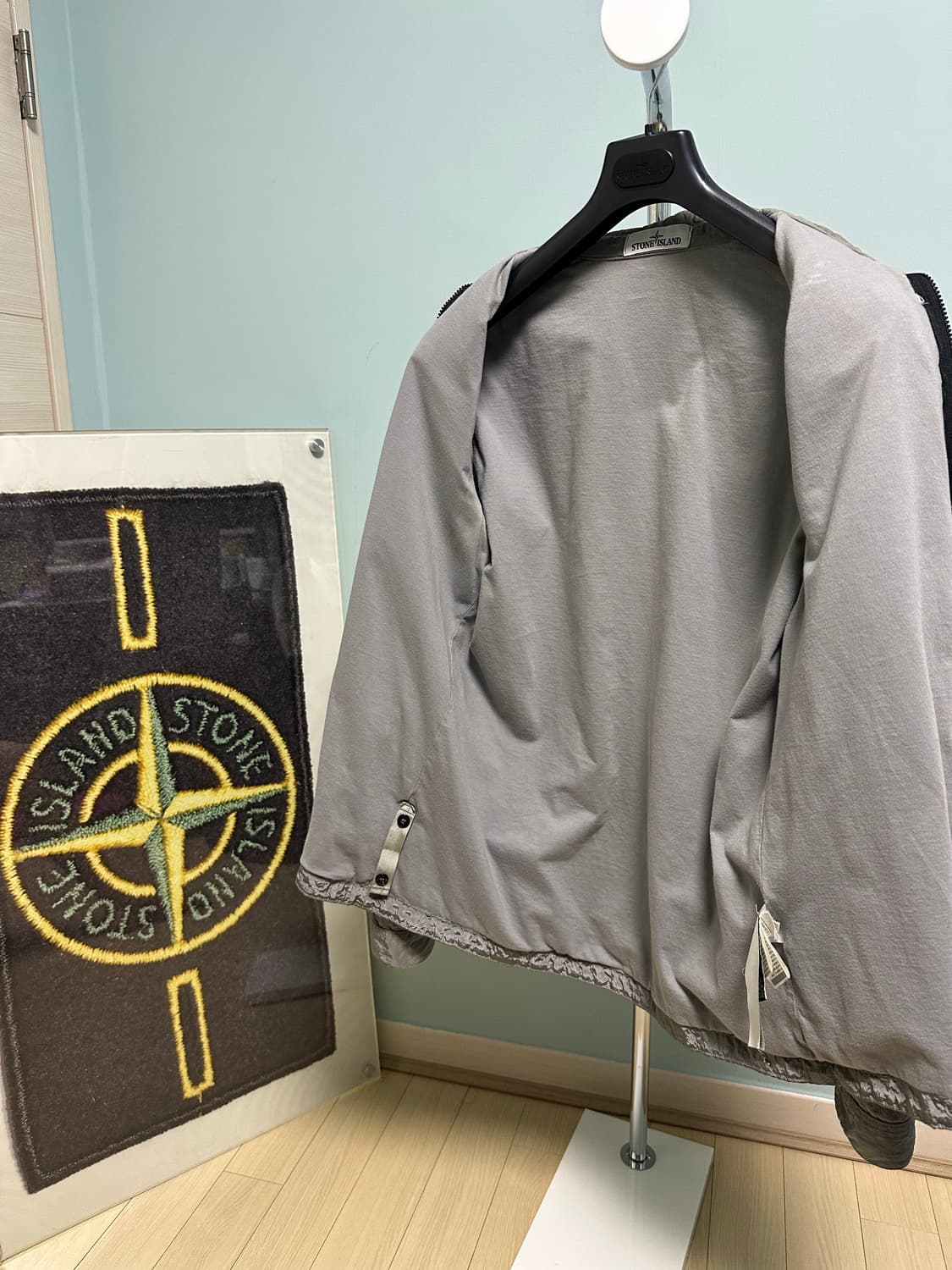 스톤아일랜드 나일론 메탈 자켓 매장판L 상품이미지5