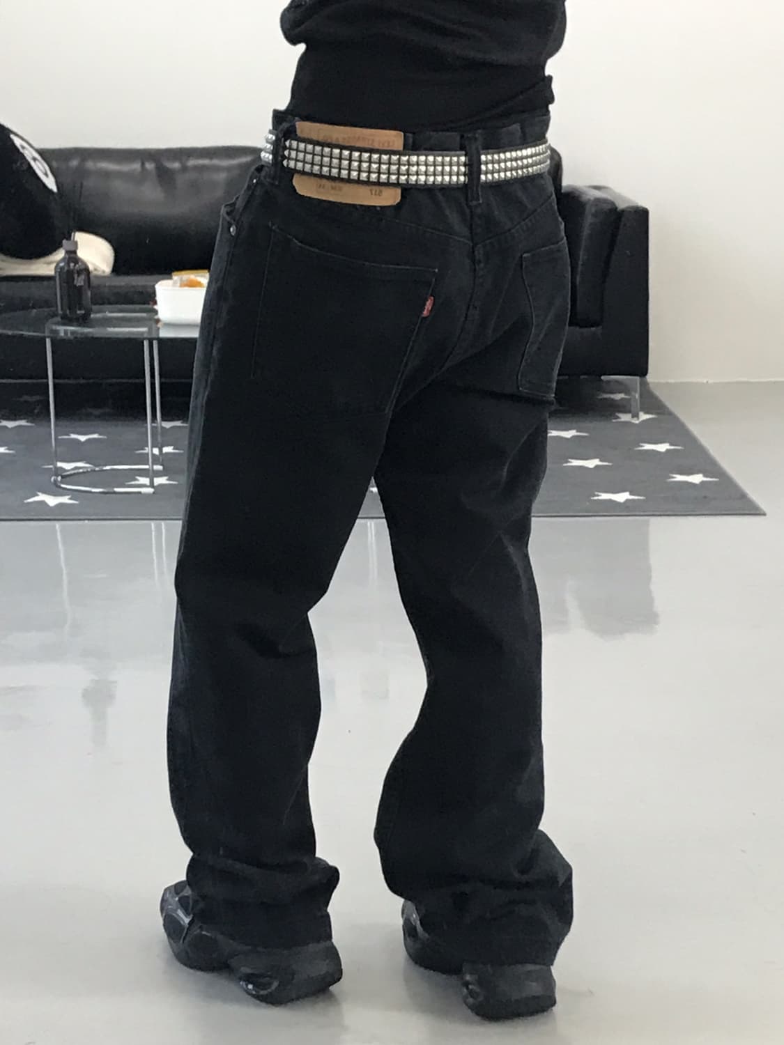 Levi's 517 black cotton pants  상품이미지2