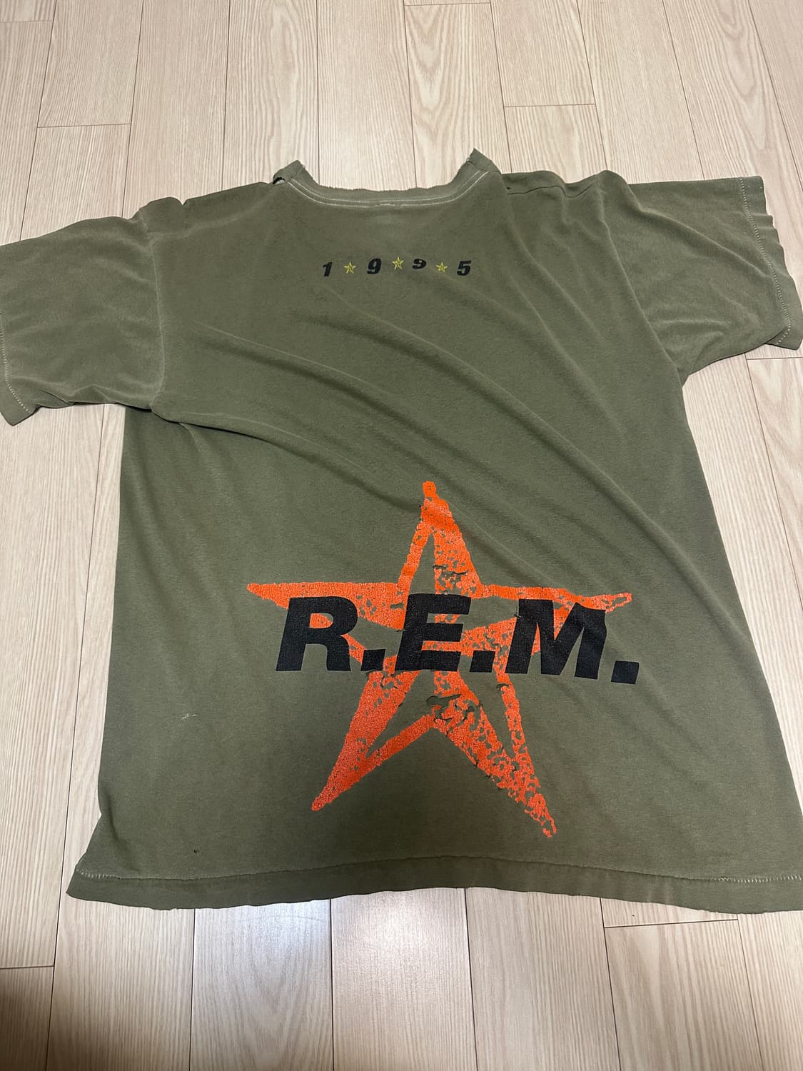 90s REM 빈티지 밴드 티셔츠 vintage 상품이미지2