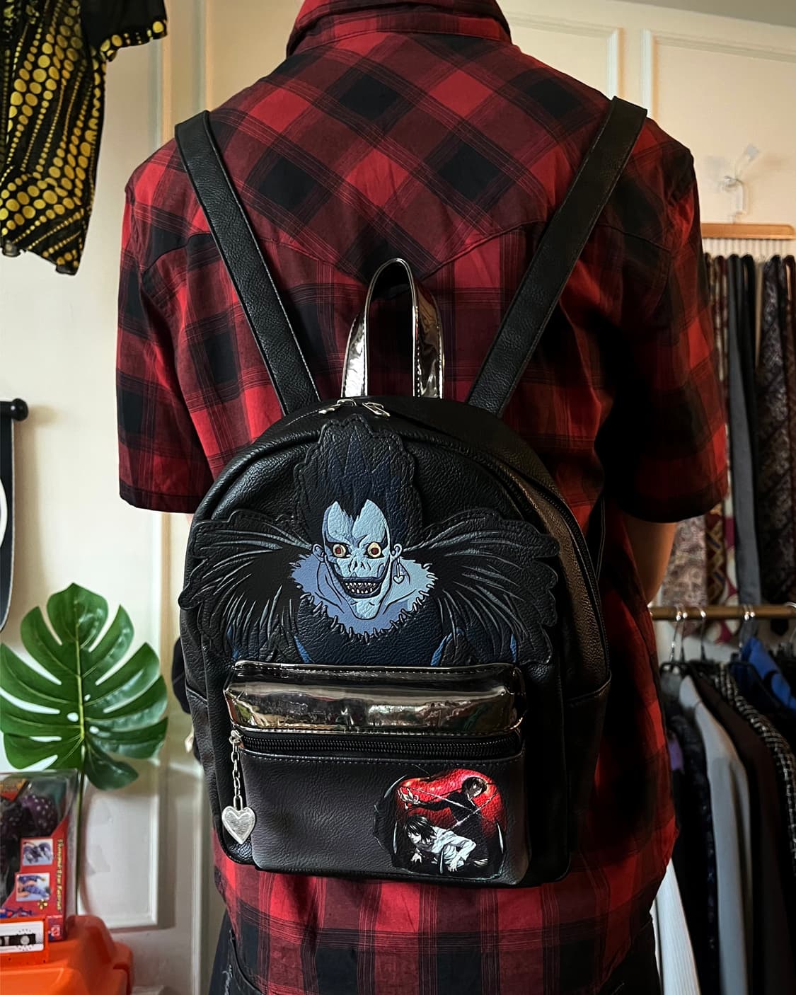 Death Note 3D Ryuk Leather Backpack 상품이미지2
