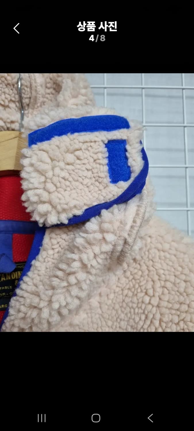 (택포) 아웃스탠딩 뽀글이 보아자켓 L (새상품급) 상품이미지5