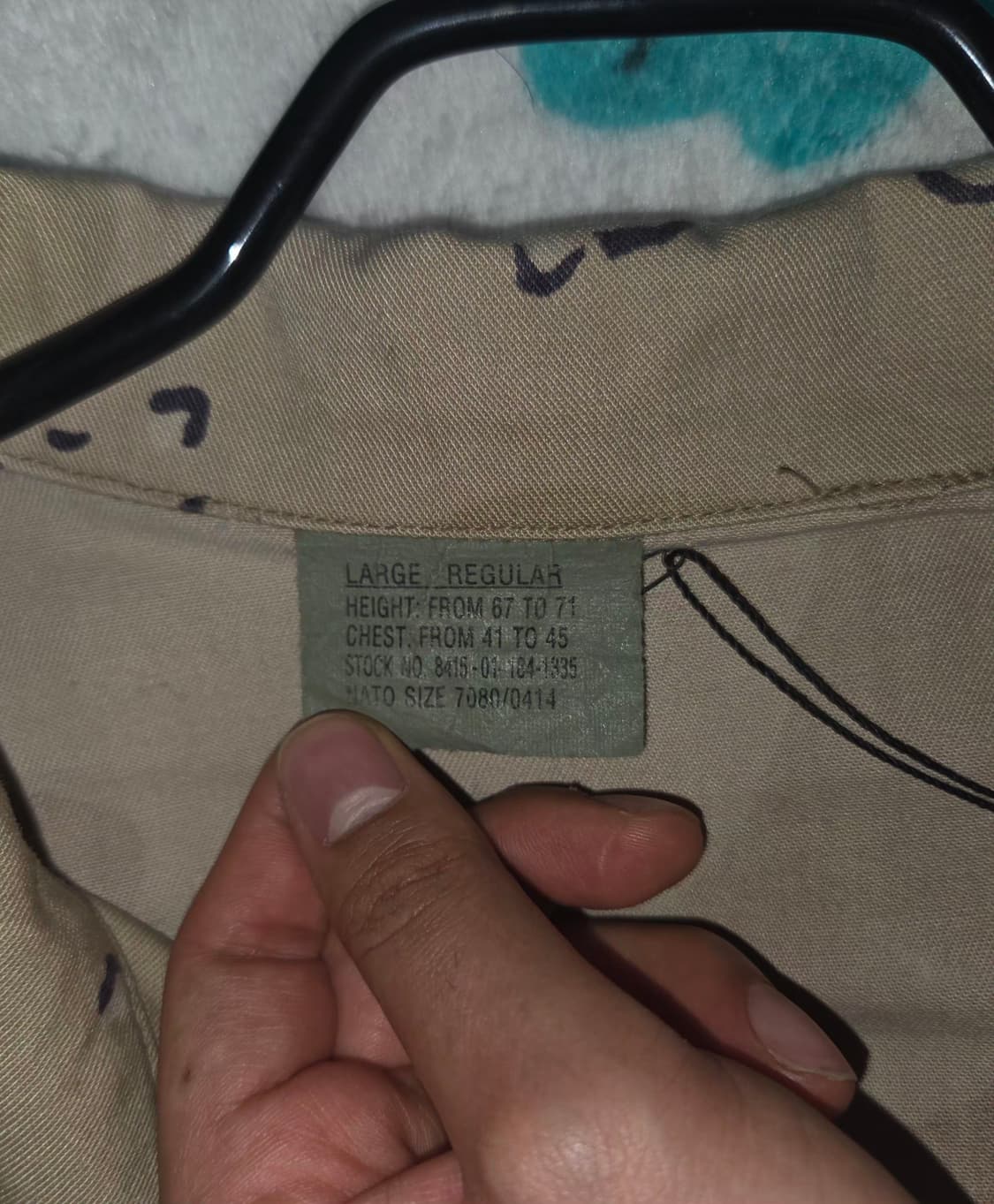 가슴105-115)미군 사막 6색 자켓 상품이미지2