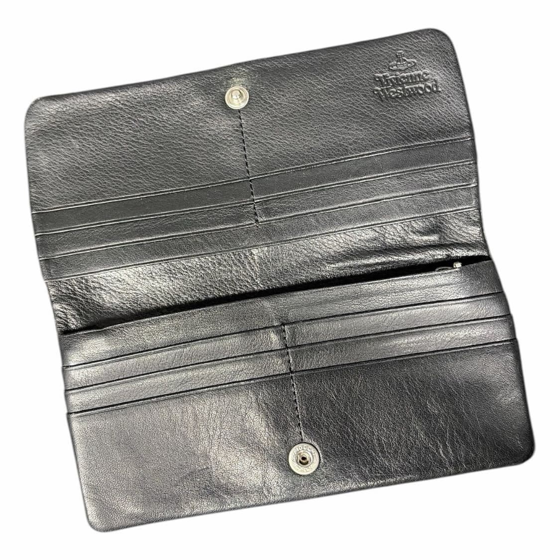 비비안 웨스트우드 레더 엠보스 지갑 상품이미지3