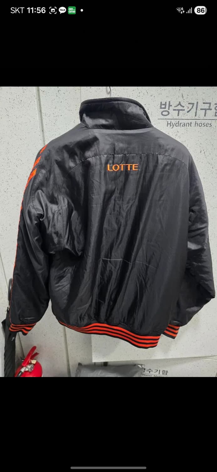 아디다스 롯데자이언츠 춘추 점퍼 105사이즈 상품이미지2
