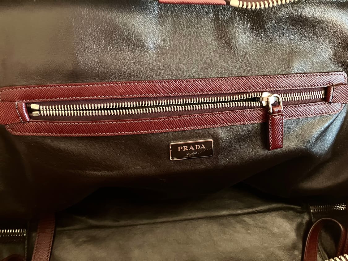 프라다 버건디 백 상품이미지8