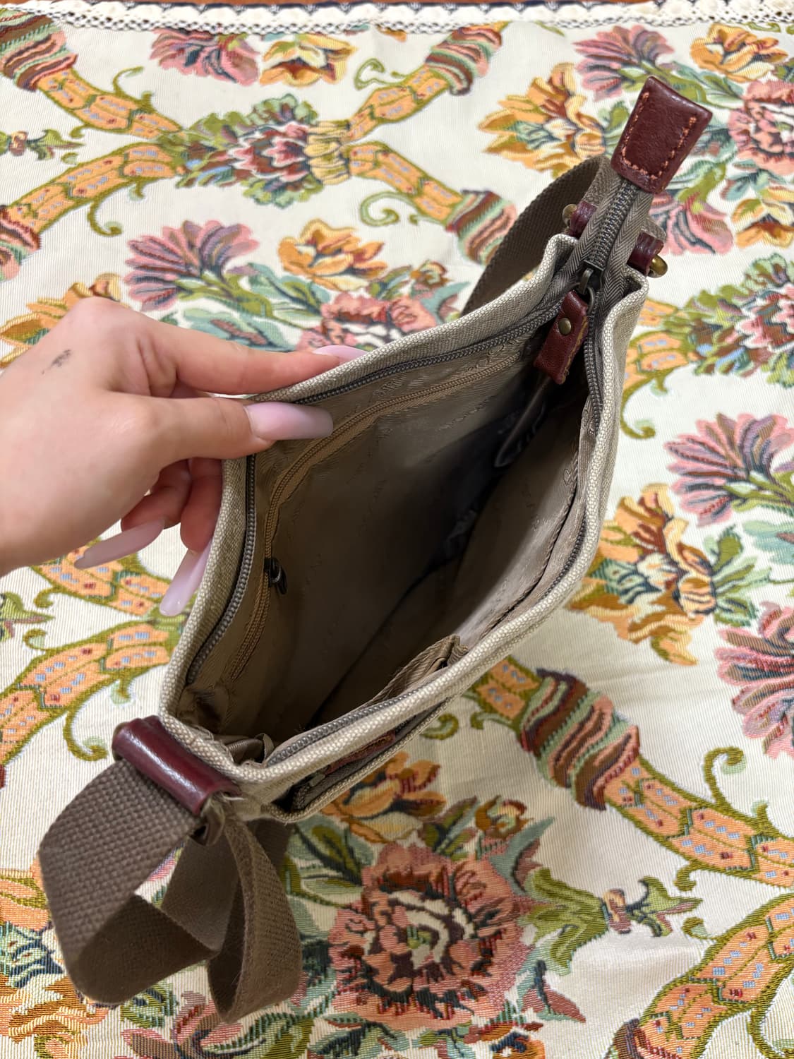 troop london 베이지 크로스백 상품이미지6