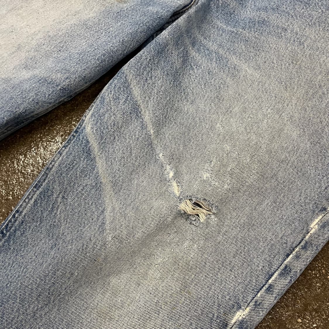 00s Carhartt  데미지 데님 팬츠 (38“) 상품이미지4