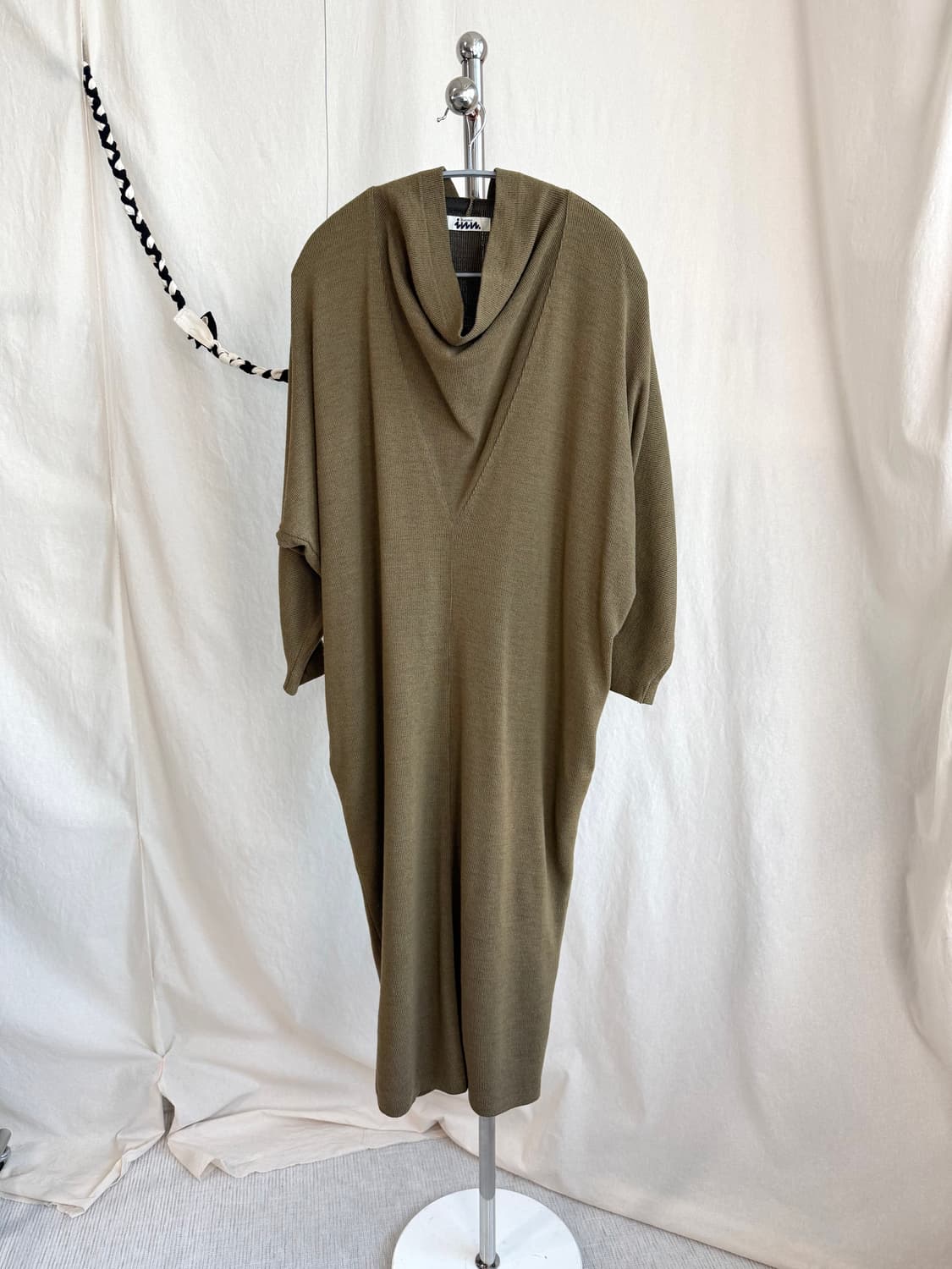 Plantation 올리브 니트 드레스 상품이미지1