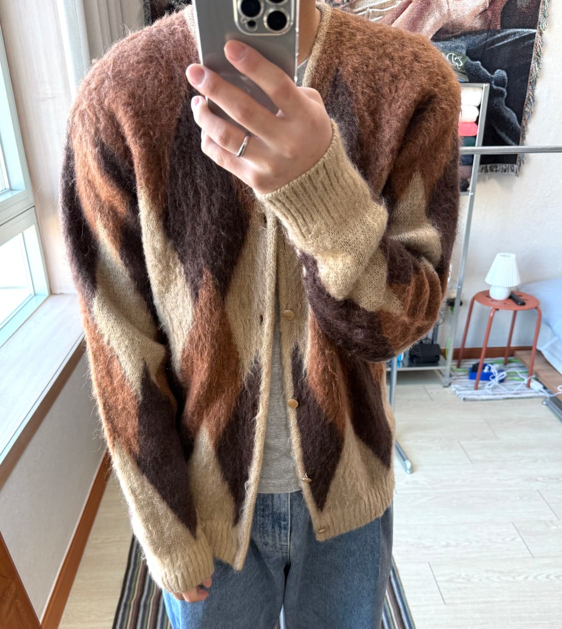 니들스 모헤어 가디건 상품이미지1