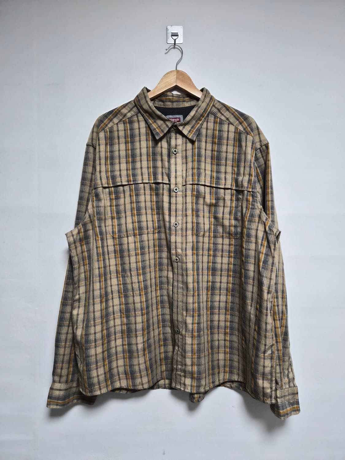 랭글러Wrangler 체크 마운틴 셔츠 2XL - S375 상품이미지1