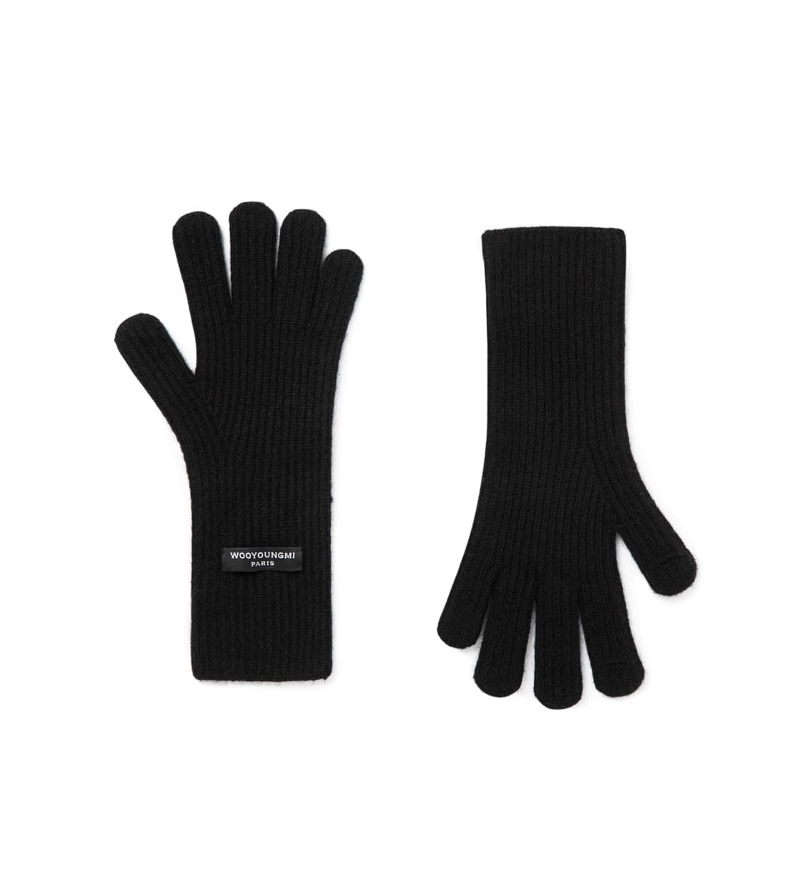 우영미 블랙 캐시미어 장갑 상품이미지1