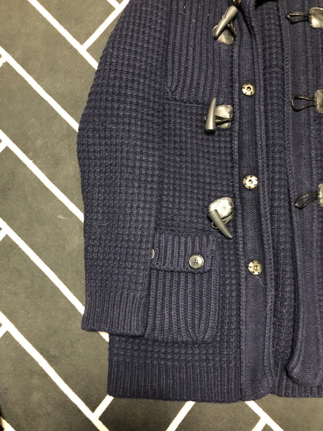 (초특가)바커st 후드니트코트/타임 솔리드 준지 우영미 톰포드 몽클레어 상품이미지3