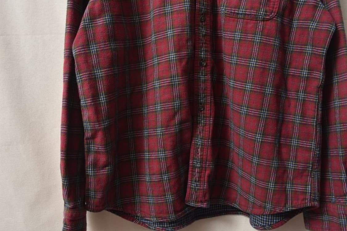 에디바우어 헤비 체크 셔츠 XL M0171 상품이미지5