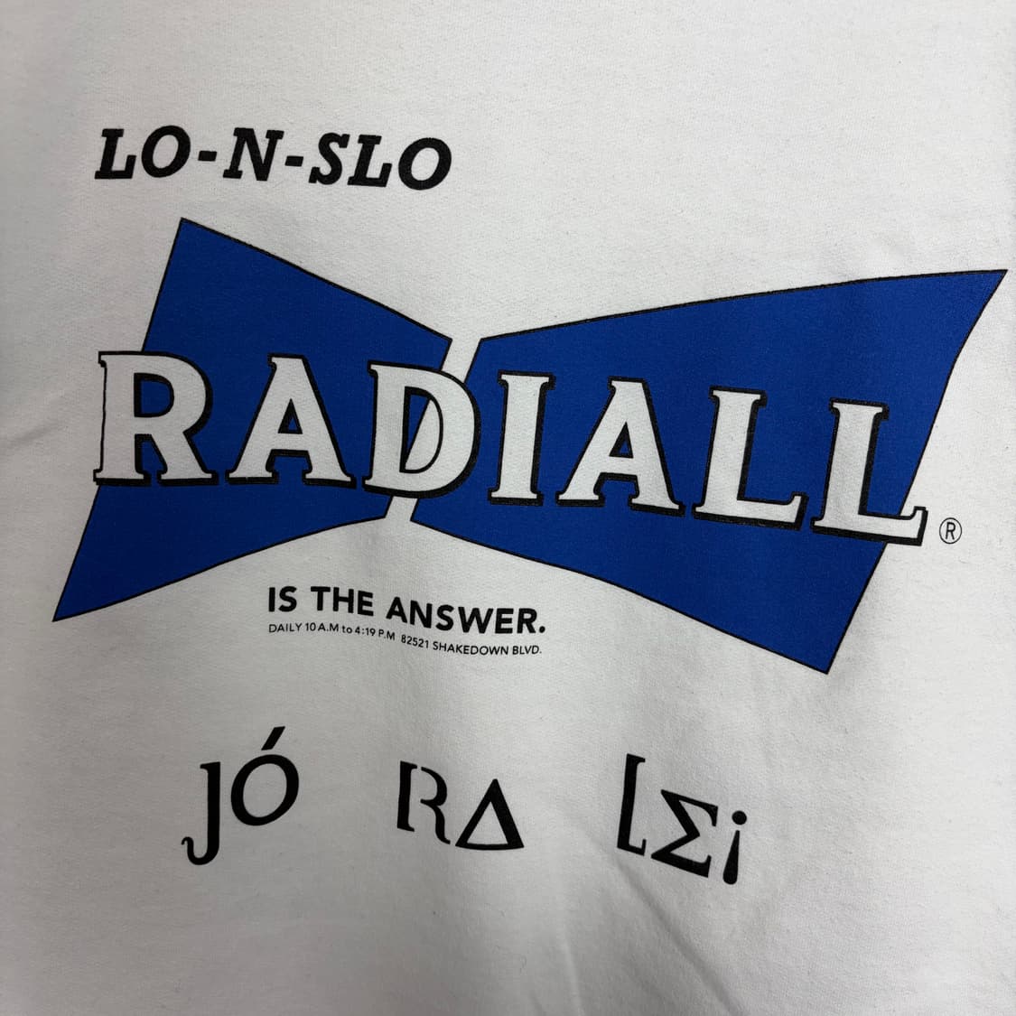 Radiall 라디올 후드 티셔츠 상품이미지7