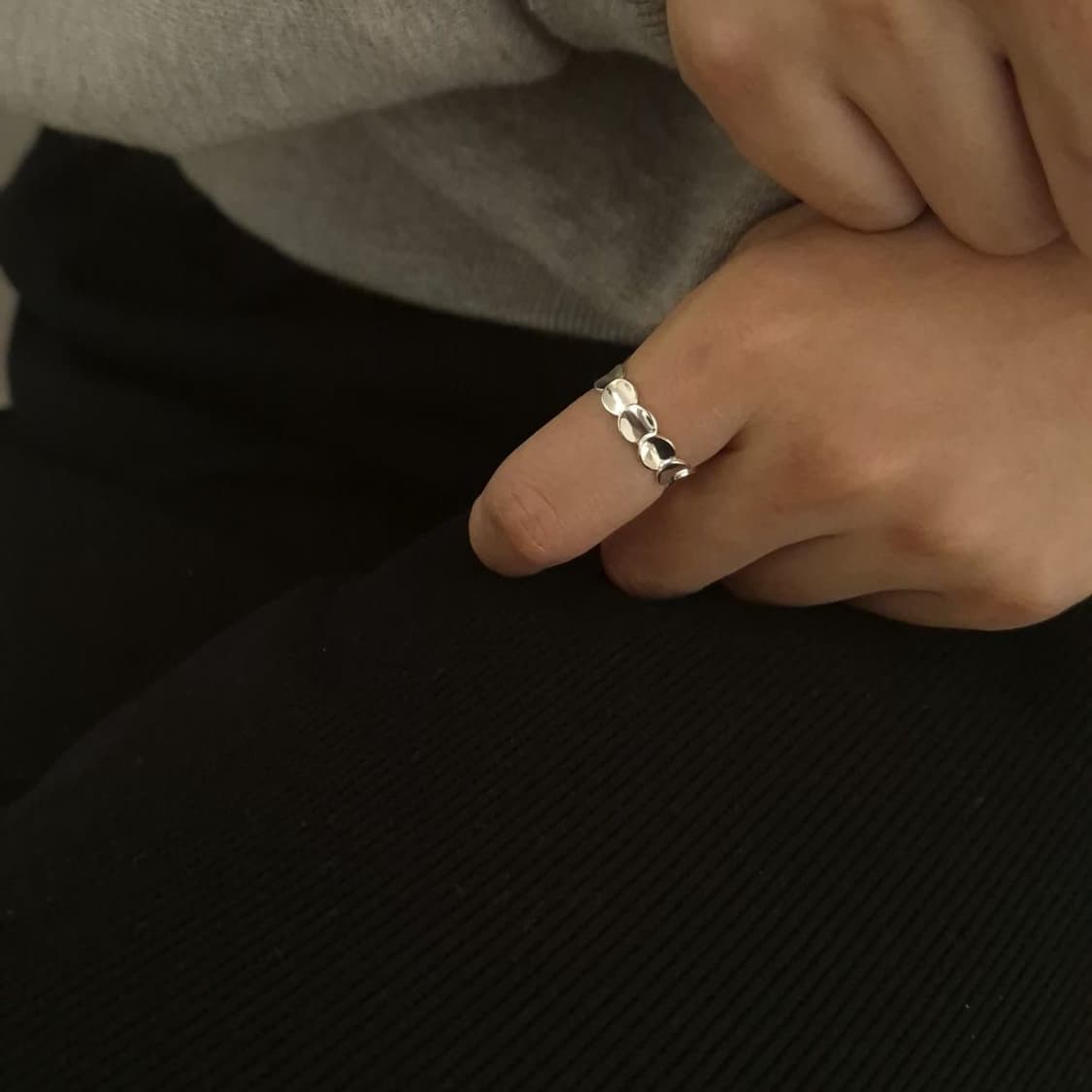 SEGMENT RING (925 silver) 상품이미지4