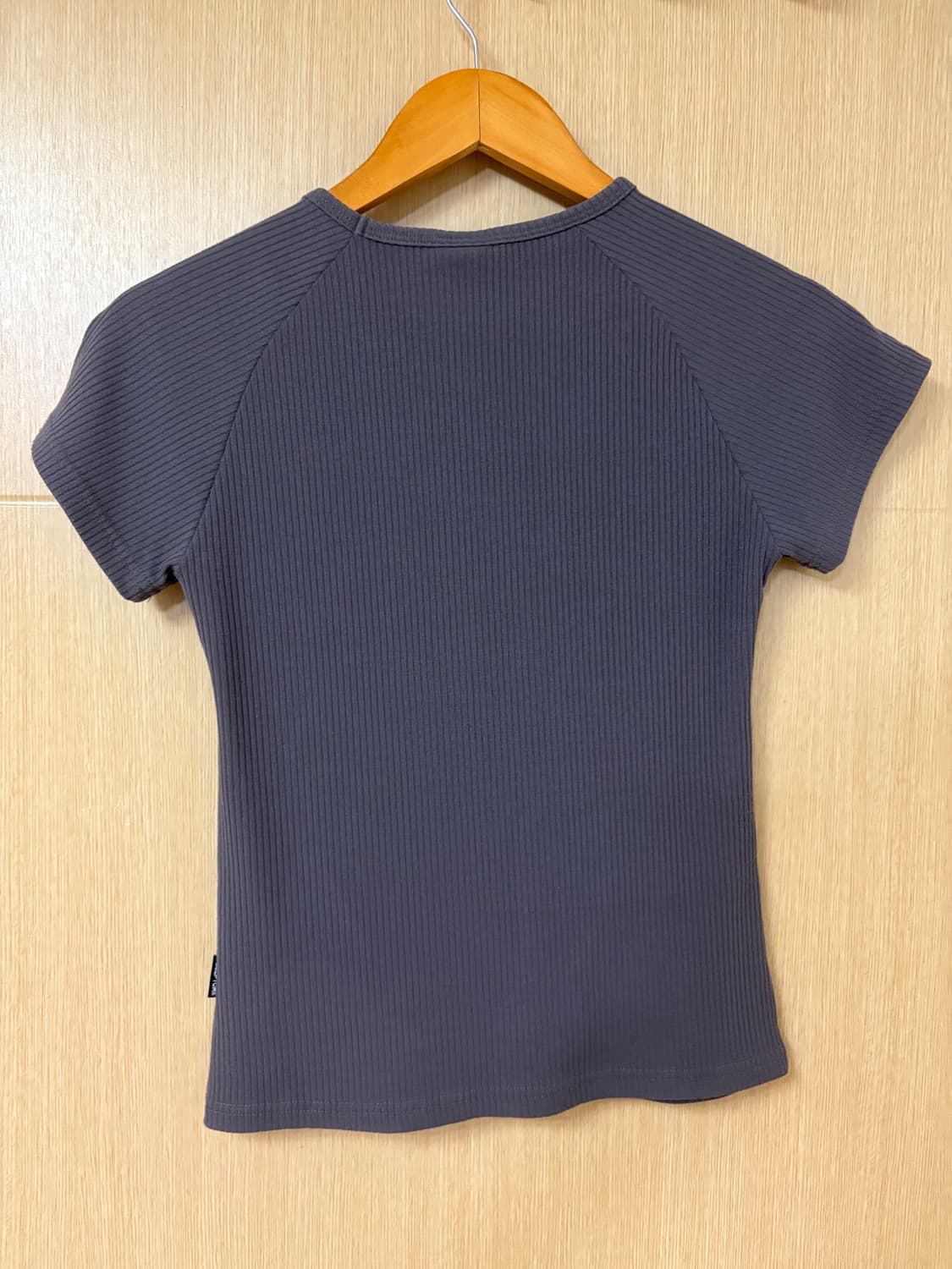 스컬프터 반팔 Brushed Crop Top Black M 상품이미지3