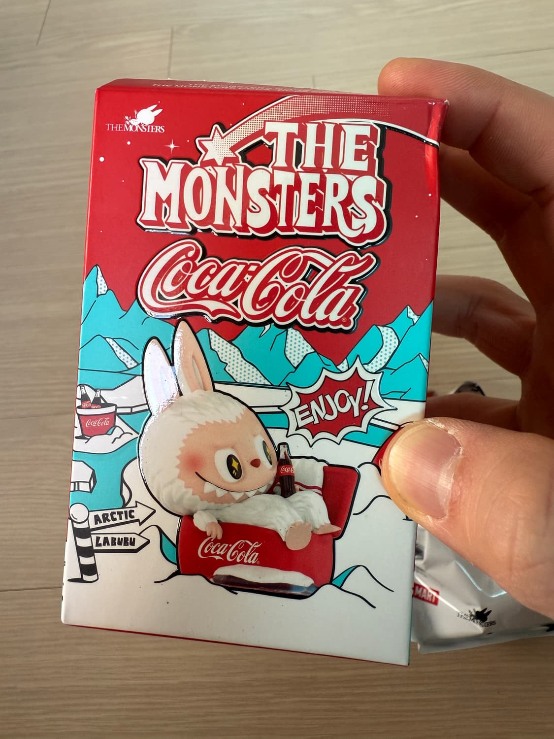 라부부 코카콜라 피규어(박스오픈) 상품이미지1