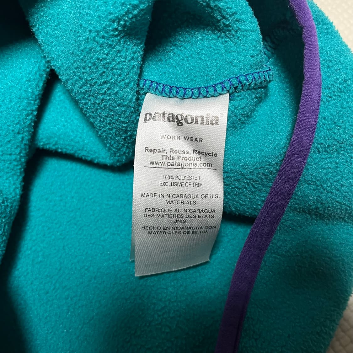 [W/XL] 파타고니아 신칠라 블루/민트 상품이미지4