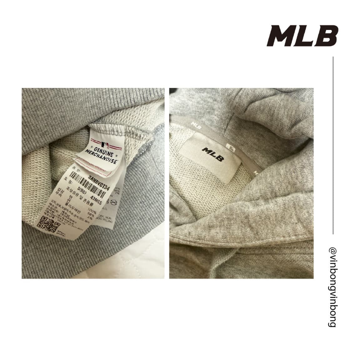 MLB 바시티 오버핏 후드티 상품이미지4