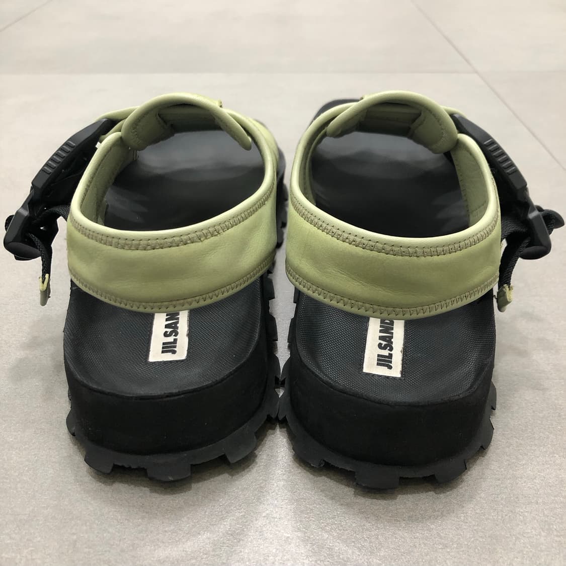 질샌더 이태리 스웨이드 레더 가죽 샌들 42 상품이미지5