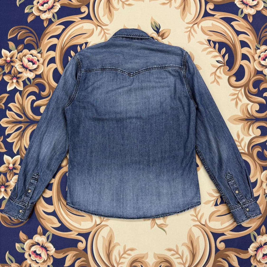 (M)디키즈 DICKIES 웨스턴 데님 셔츠 상품이미지5