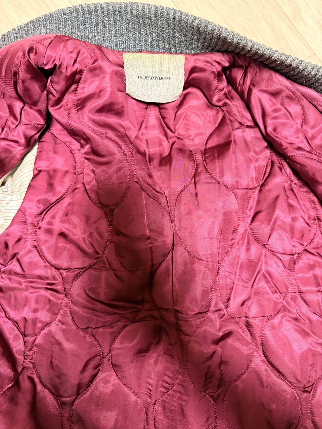 언더커버 13aw 스켈레톤 울자켓 2사이즈 상품이미지3