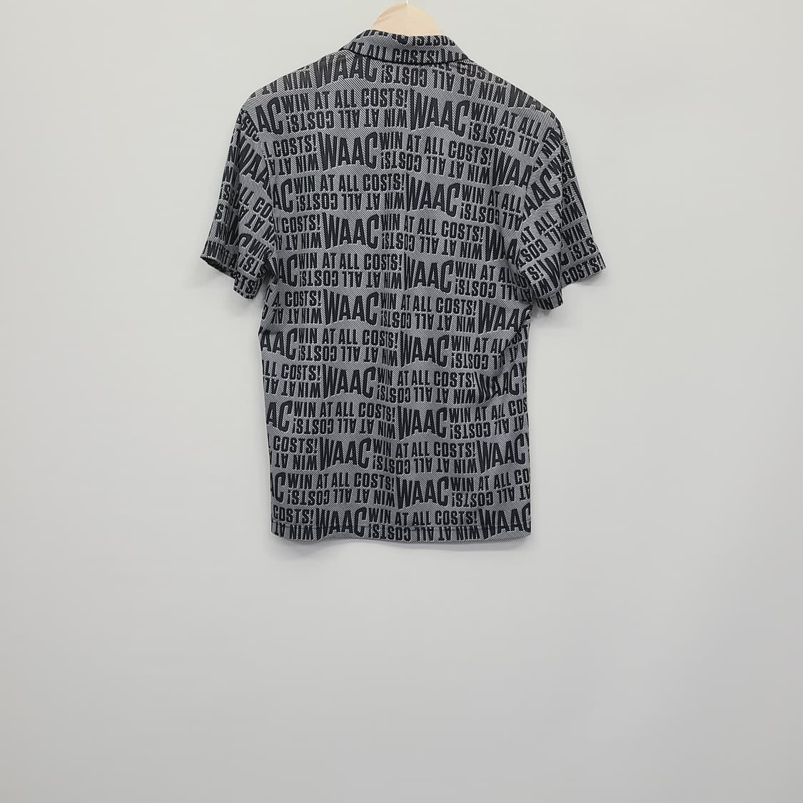 [정품] 왁(WAAC) 남성 슬로건 패턴 반팔 골프 티셔츠 (95/1사이 상품이미지5