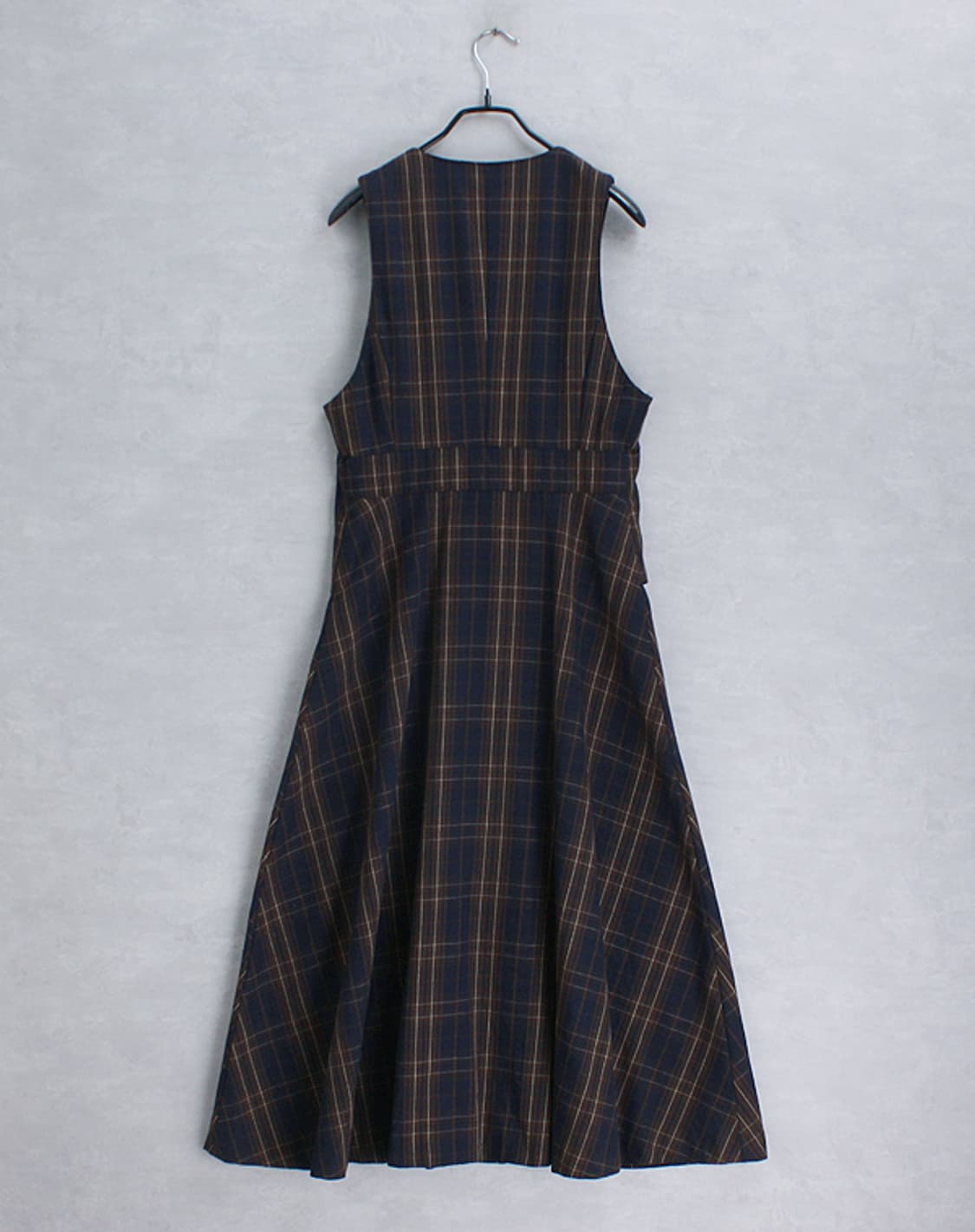 CAPRI _ check vest ops _S4397 상품이미지7