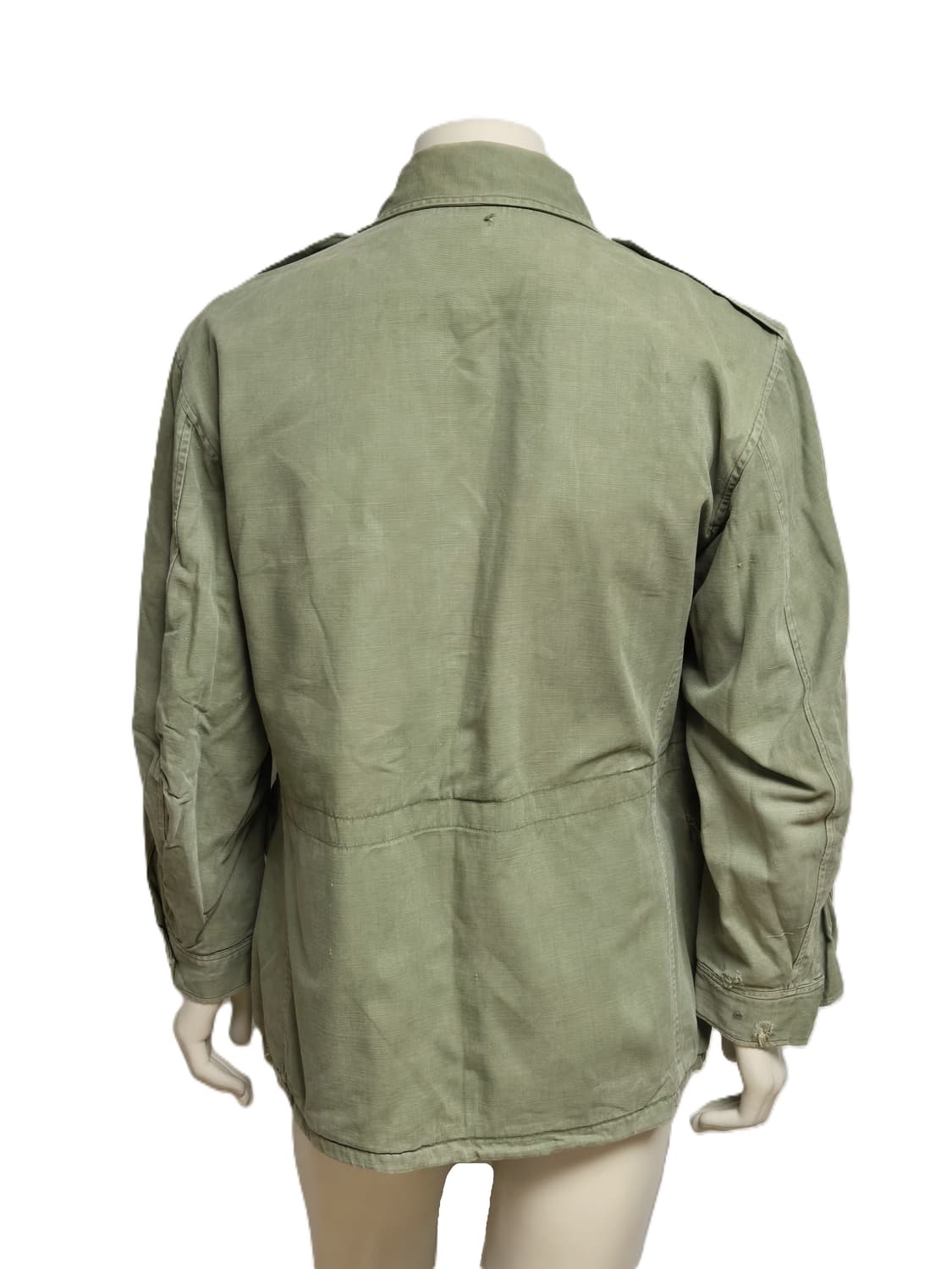 육군 구형 70년대 민무늬 야전상의 전투복 상의 자켓 (XL) 상품이미지4