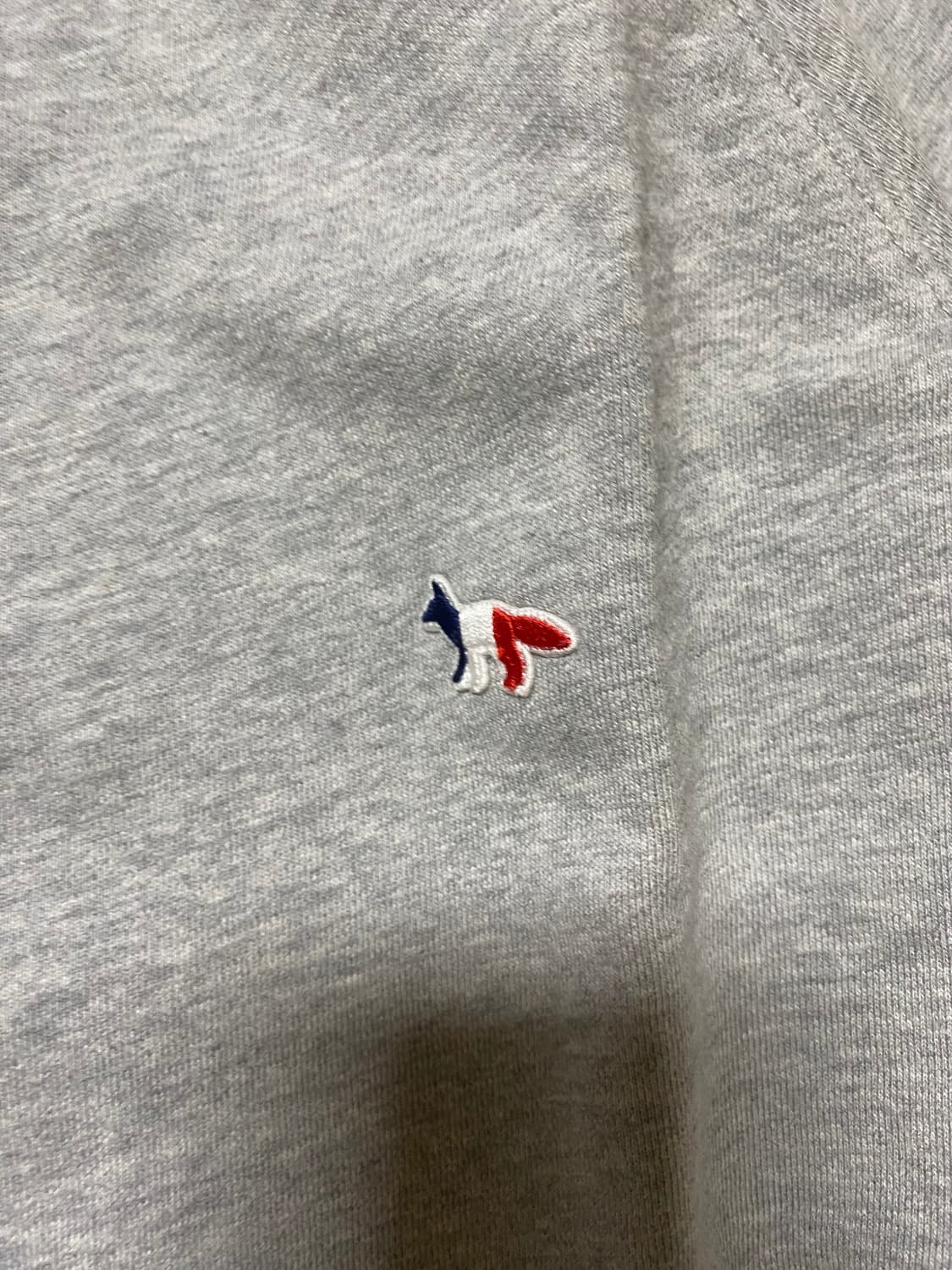 메종 키츠네 트라이컬러 맨투맨 XL 상품이미지4