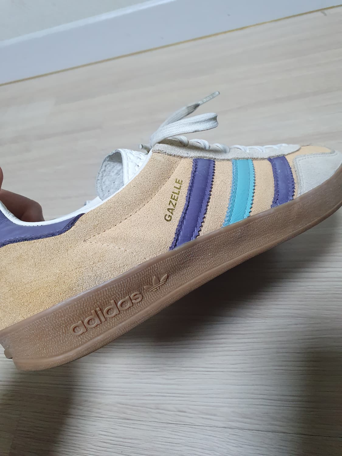 아디다스 가젤 스웨이드 스니커즈 265 상품이미지7