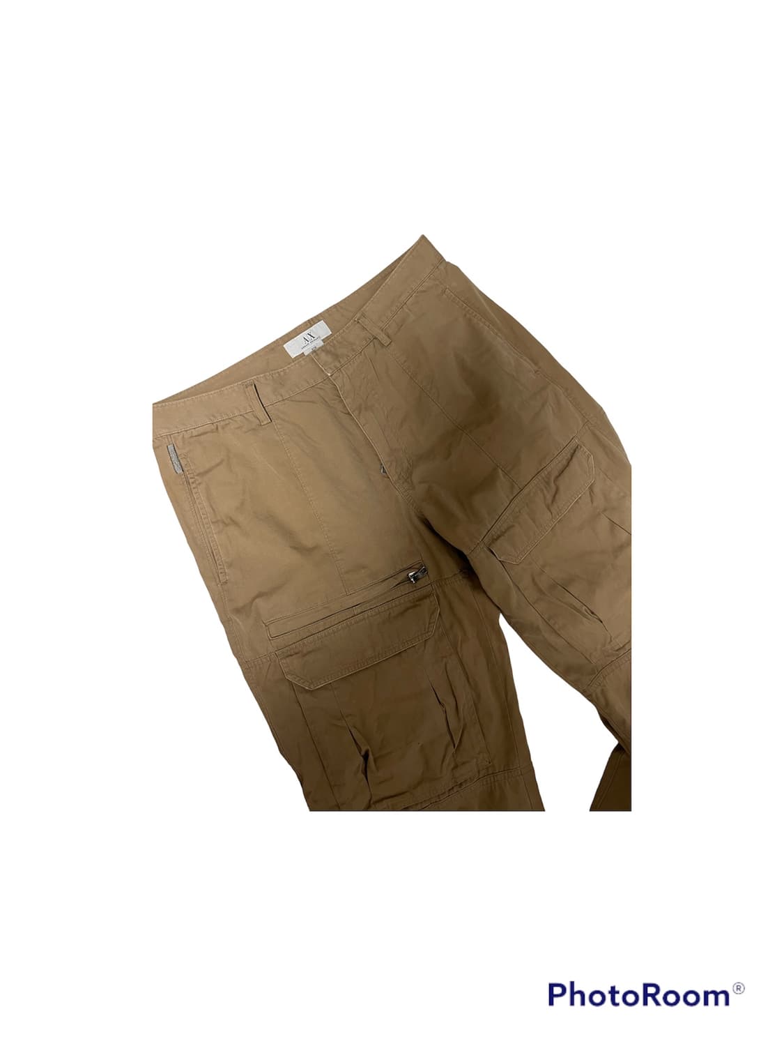 알마니 베이지 포켓 카고 팬츠 상품이미지4