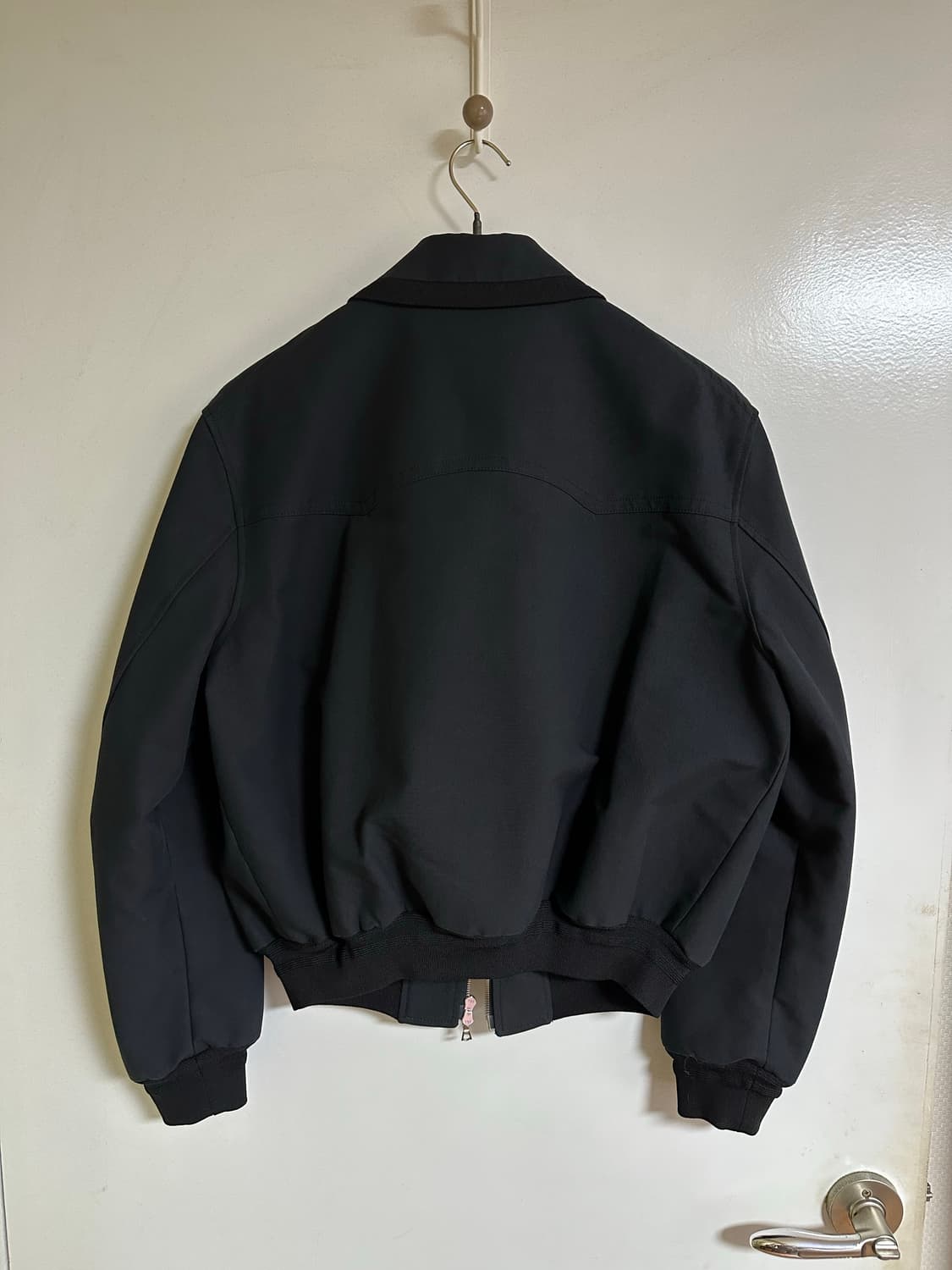 [M](리리지퍼 투웨이 수선)렉토 콘트라스트 코튼 자켓 상품이미지2