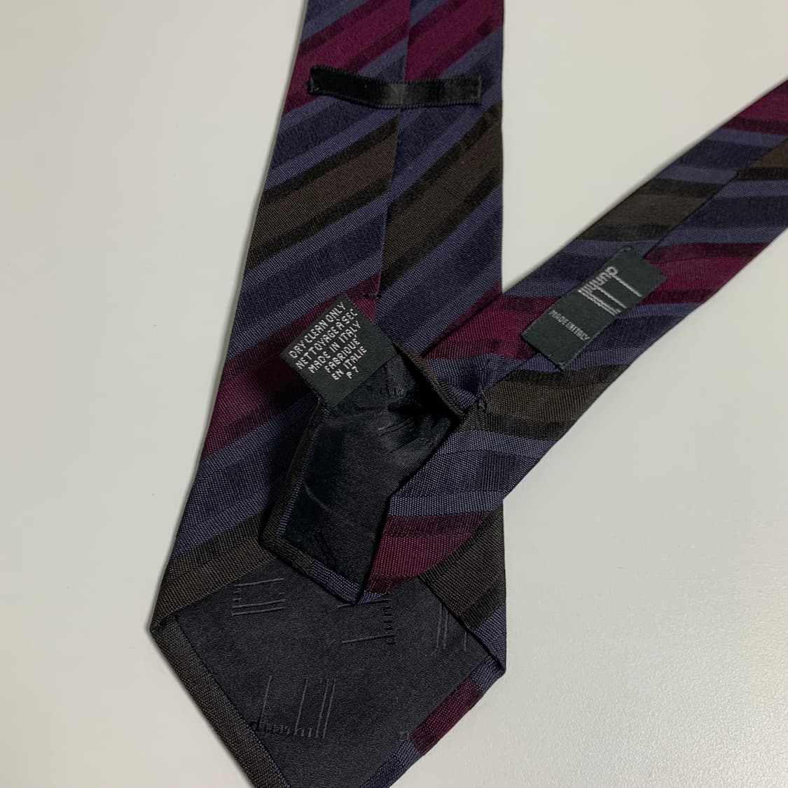 던힐(dunhill) 명품 스트라이프넥타이 결혼식 정장수트타이 상품이미지10