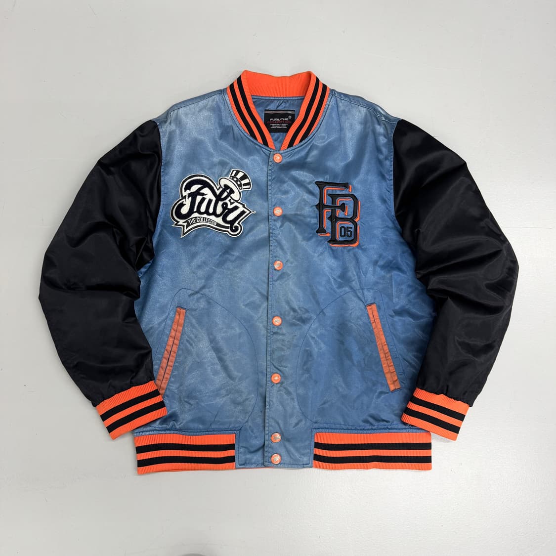 FUBU 후부 올드스쿨 빅로고 바시티 자켓 상품이미지2