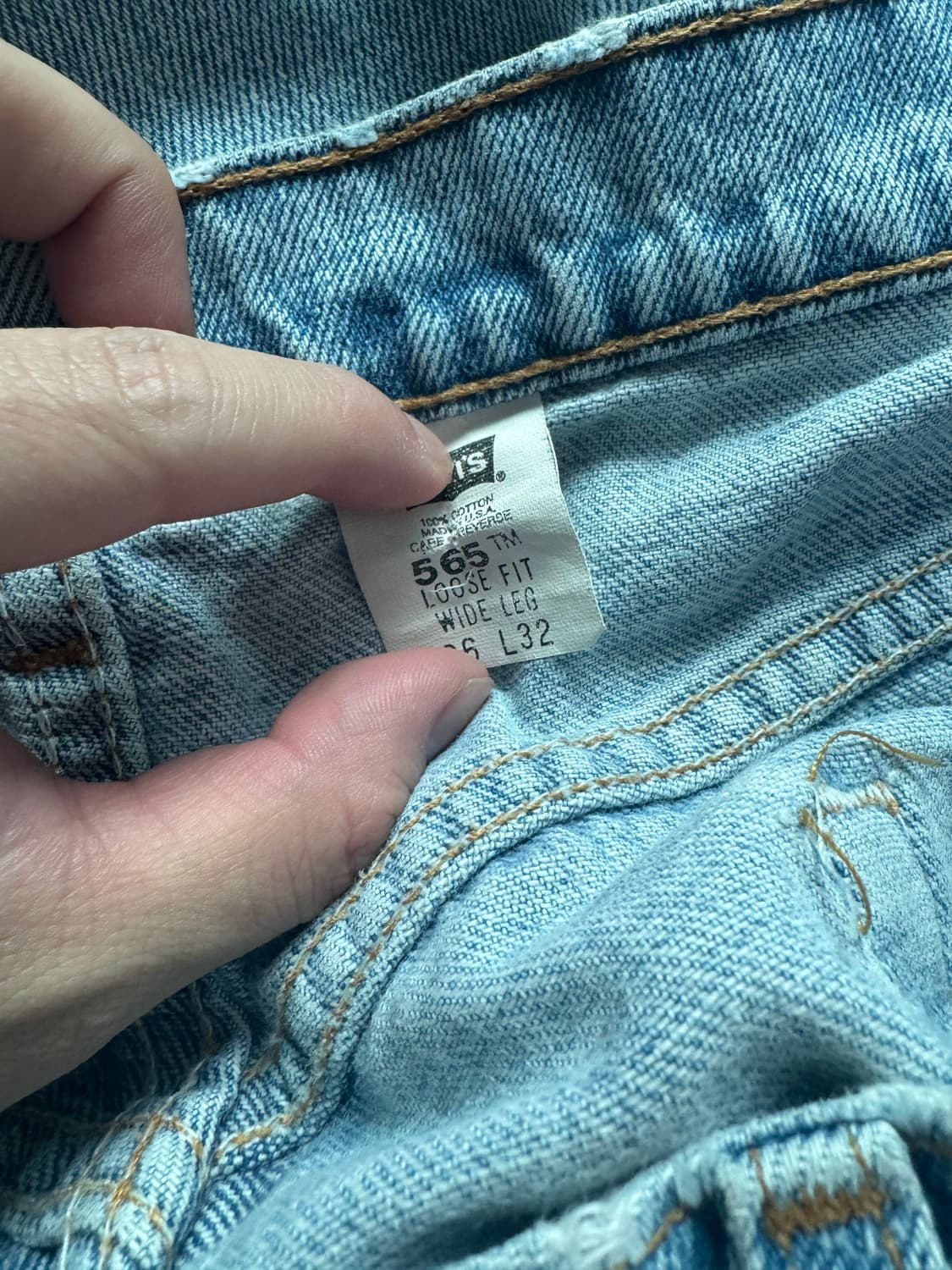 90s 리바이스 565 usa 상품이미지3