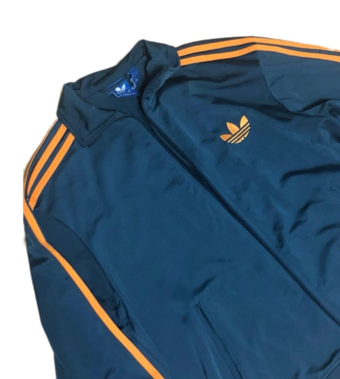 아디다스 파이어버드 져지 네이비 오렌지 상품이미지1