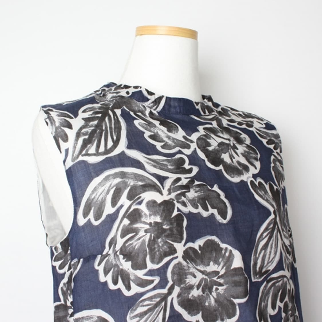 S막스마라 린넨 플로럴 나시 원피스 55, 66 상품이미지4