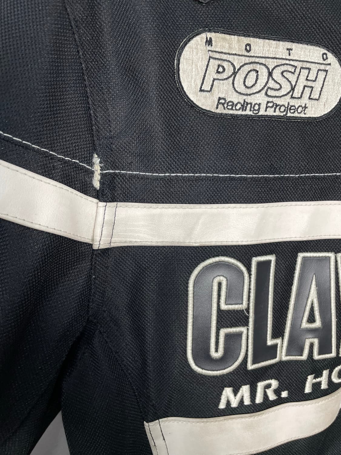 클레이 스미스 블랙 레이싱 자켓 H2274 상품이미지8