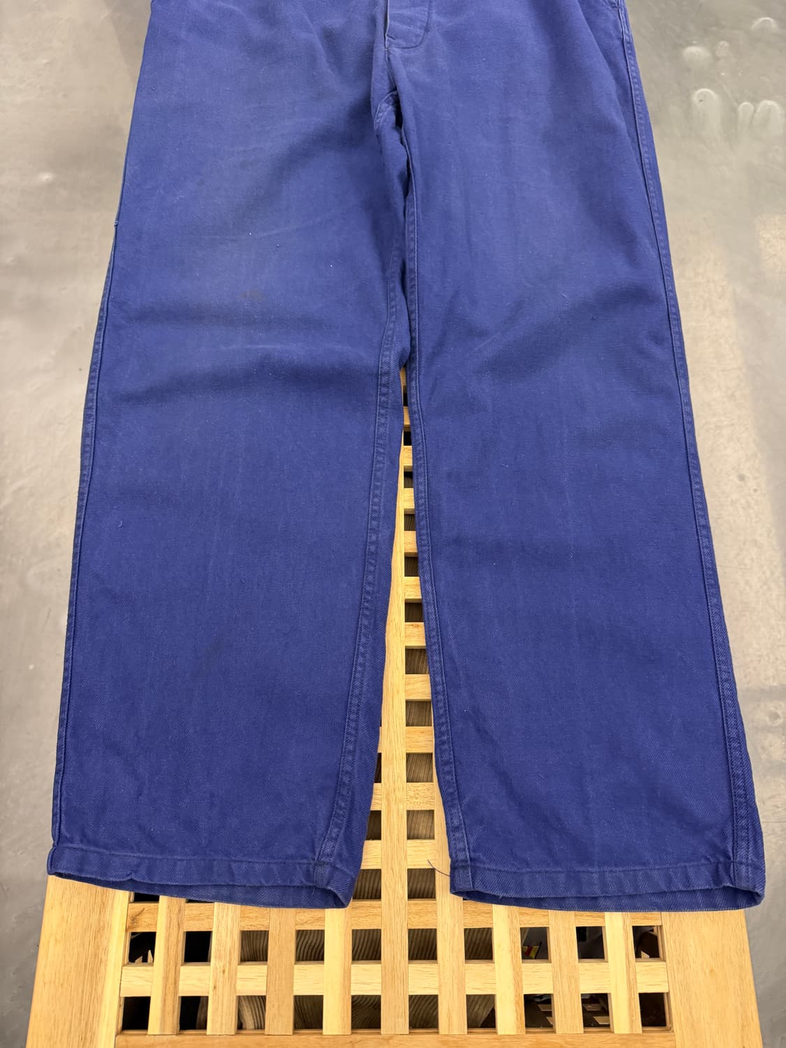 OLD MODEL WASHED NAVY FRENCH 프렌치워크팬츠  상품이미지4