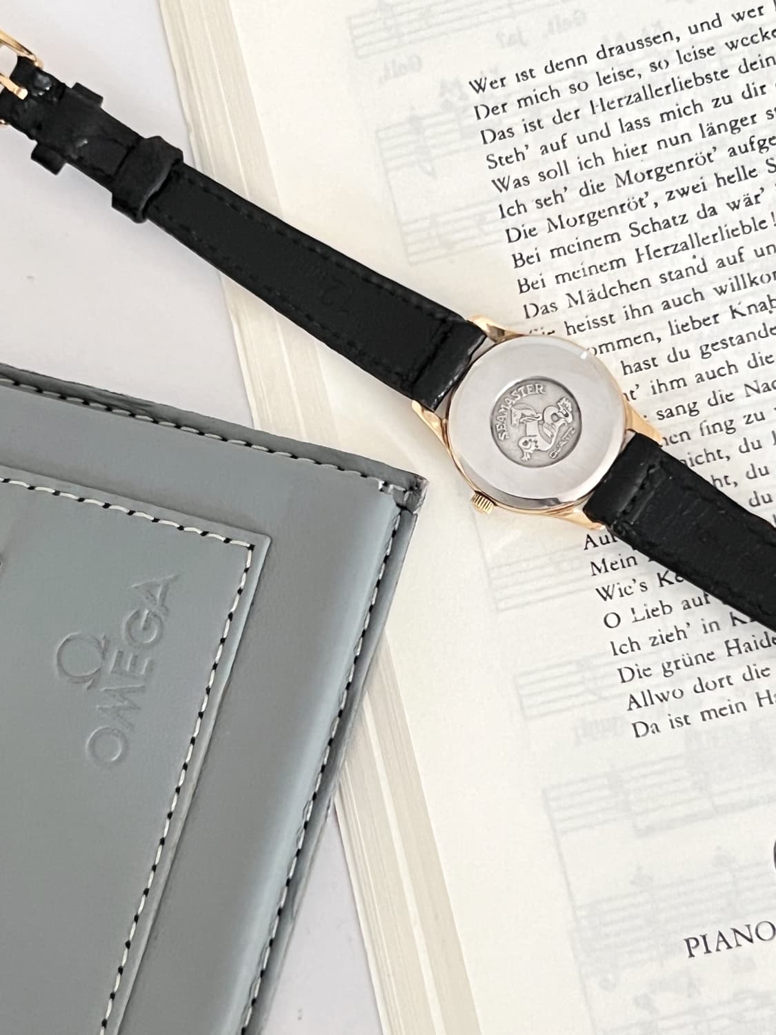 OMEGA 오메가 씨마스터 여성용 시계(23mm / 골드 텍스처 상품이미지8