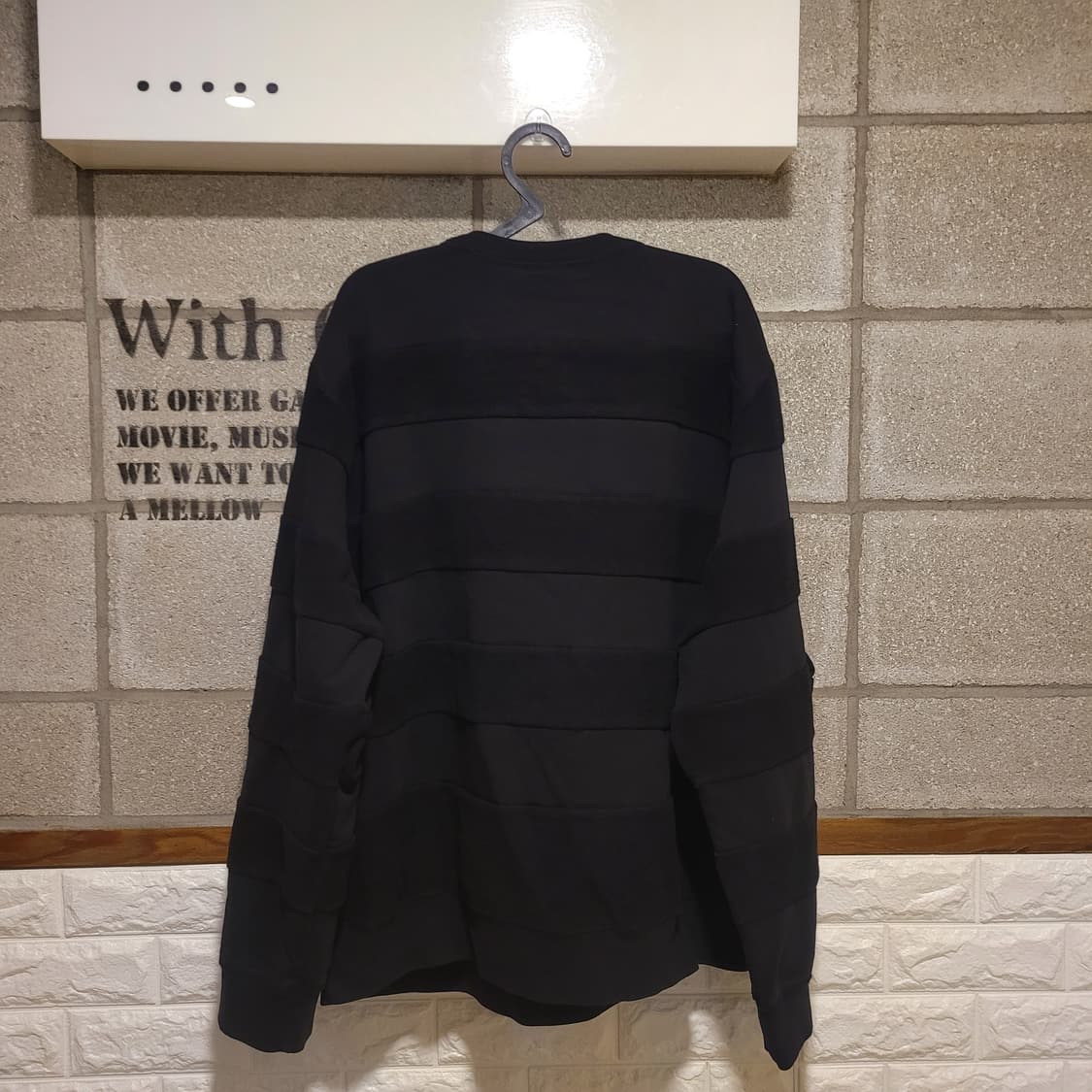 아디다스 X 알렉산더왕 인아웃 맨투맨 2XL 상품이미지2