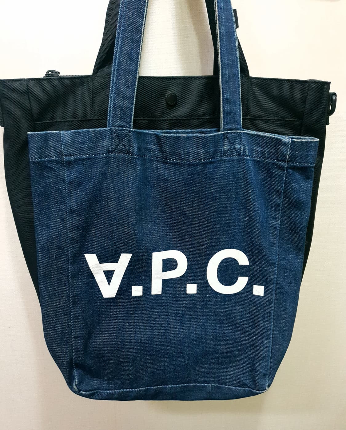 A.P.C 아페쎄 데님 에코백 인디고 상품이미지1