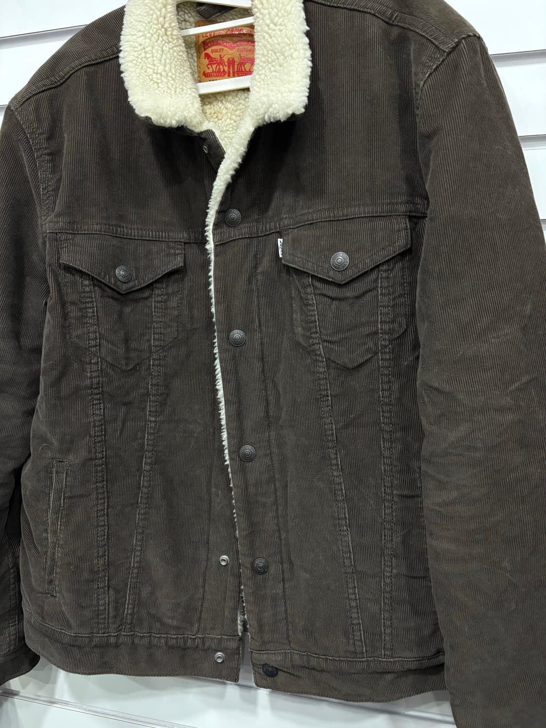 리바이스 뽀글이 자켓 L 상품이미지2