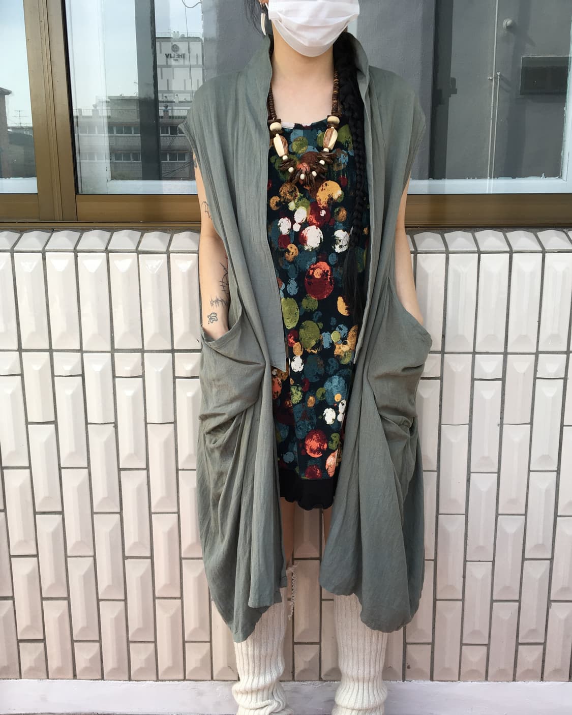 Pattern sleeveless 상품이미지6