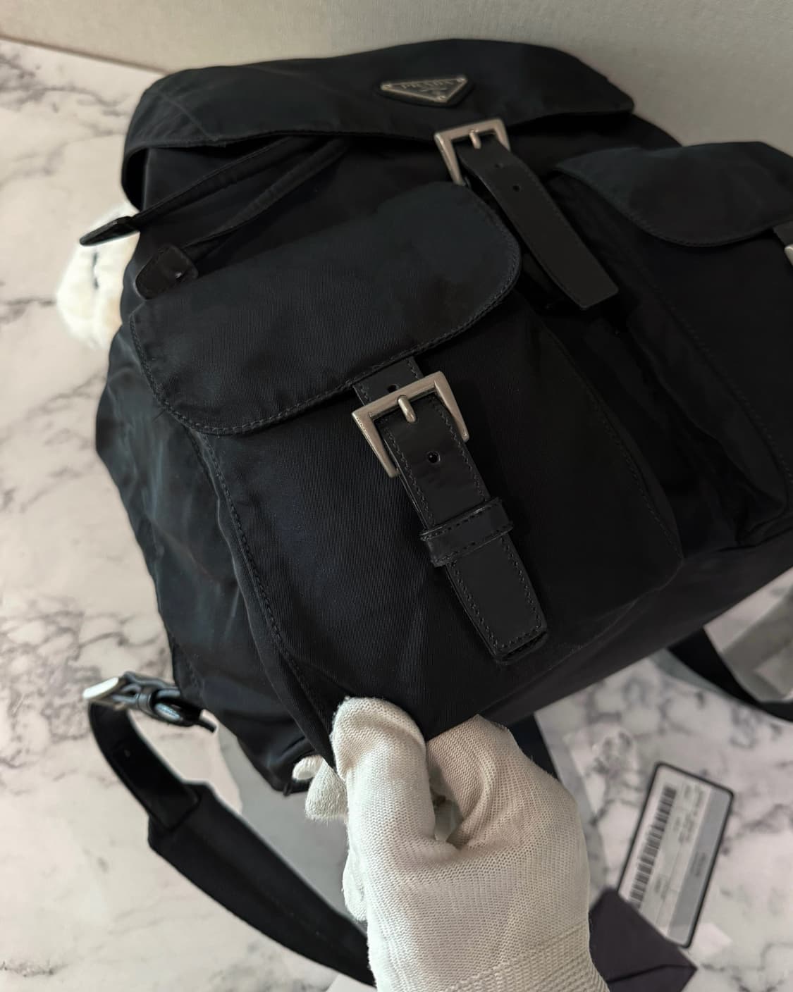 정품 프라다 백팩 미듐 상품이미지7