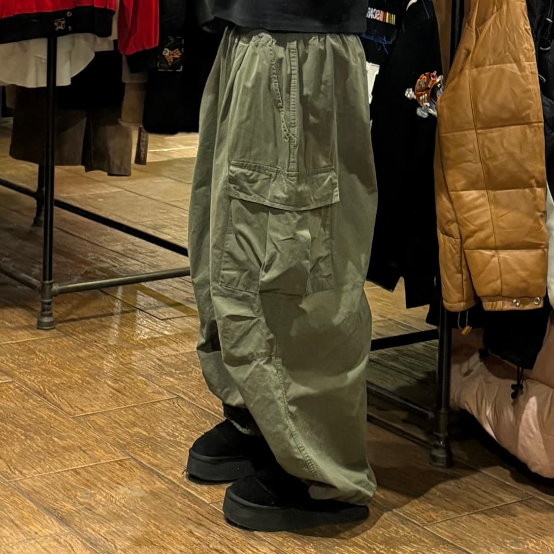 [HI] VTG 밴딩 벌룬 카고 팬츠 상품이미지3