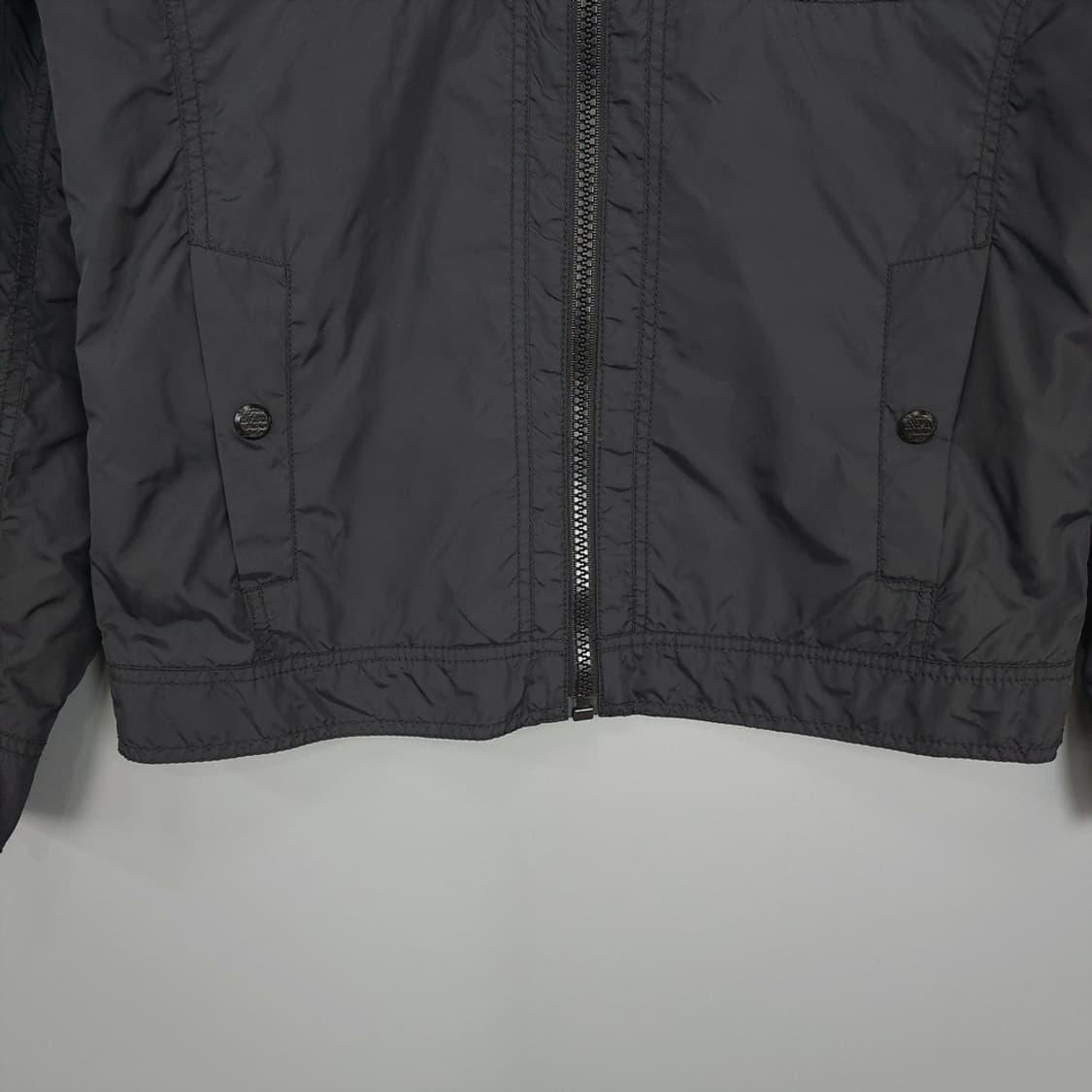 에비수 EVISU 후드 포켓 집업 블랙 M 상품이미지3