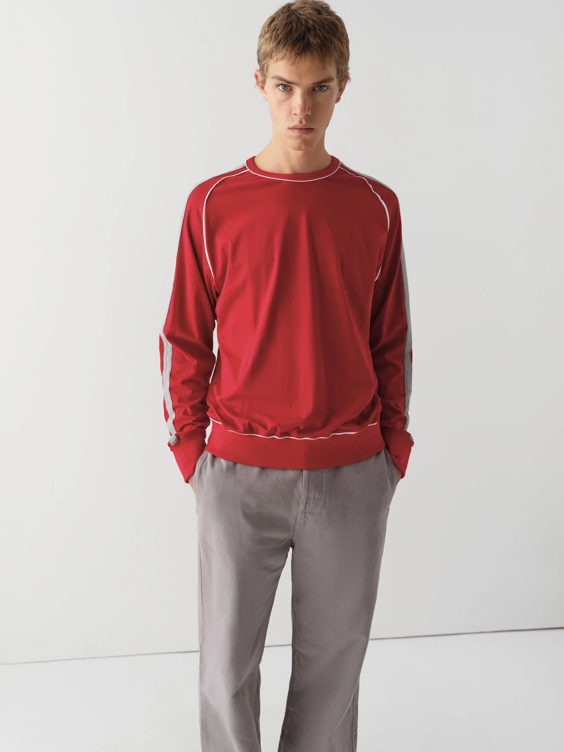 (S,M,L,XL) 기미구아스 킬리안 롱슬리브 /레드 상품이미지4